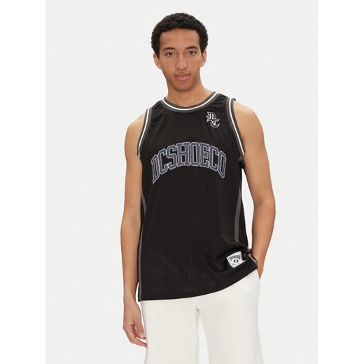 DC Tank top ADYKT03257 Czarny Regular Fit ze sklepu MODIVO w kategorii T-shirty męskie - zdjęcie 182716926
