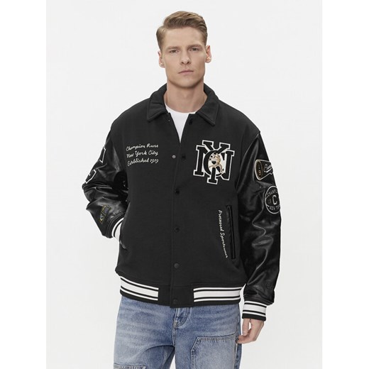 Champion Kurtka bomber 219993 Czarny Regular Fit ze sklepu MODIVO w kategorii Kurtki męskie - zdjęcie 182716927