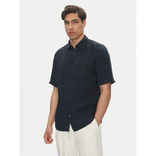BOSS Koszula 50537382 Granatowy Regular Fit ze sklepu MODIVO w kategorii Koszule męskie - zdjęcie 182716928