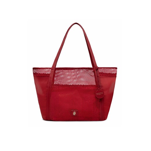 Badura Torebka WENN-01 Czerwony ze sklepu MODIVO w kategorii Torby Shopper bag - zdjęcie 182716939