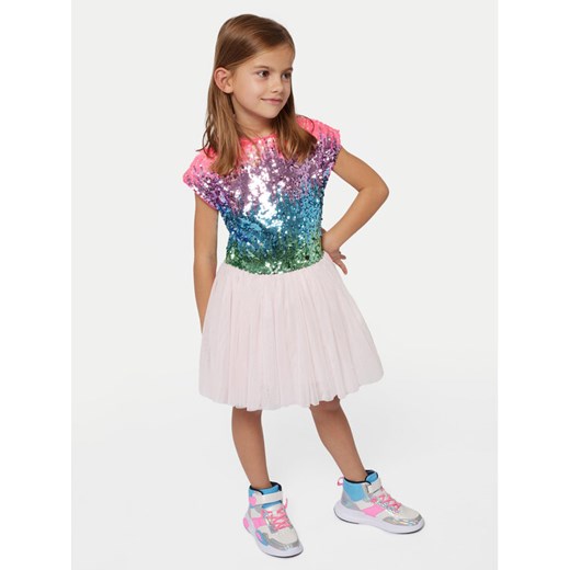 Billieblush Sukienka codzienna U20650 Różowy Regular Fit ze sklepu MODIVO w kategorii Sukienki dziewczęce - zdjęcie 182716995