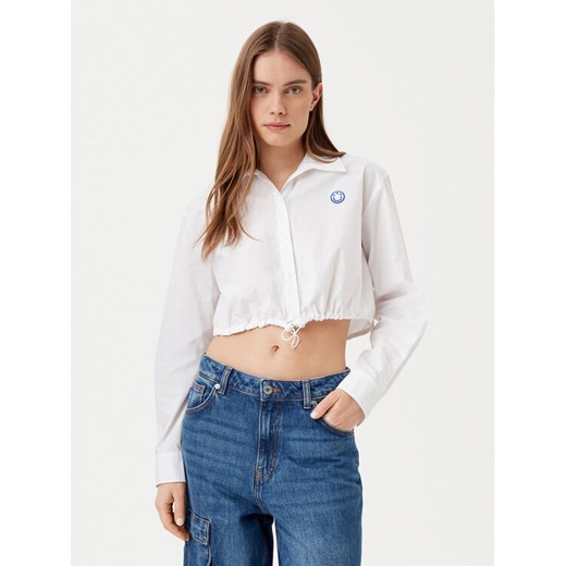 HUGO Koszula Emma 50531482 Biały Regular Fit ze sklepu MODIVO w kategorii Koszule damskie - zdjęcie 182717019