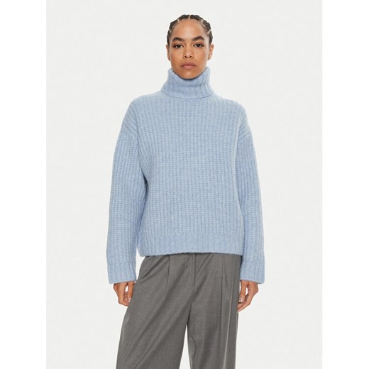 2NDDAY Golf Bernardo 2245340460 Niebieski Loose Fit ze sklepu MODIVO w kategorii Swetry damskie - zdjęcie 182717069