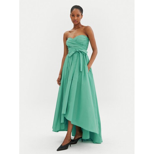 PINKO Sukienka wieczorowa 104937 Y3LE Zielony Regular Fit ze sklepu MODIVO w kategorii Spódnice - zdjęcie 182717095