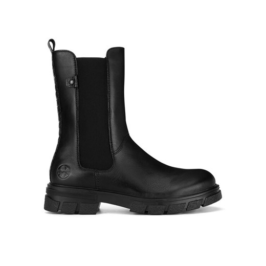 Rieker Botki Z9180-01 Czarny ze sklepu MODIVO w kategorii Botki - zdjęcie 182717207