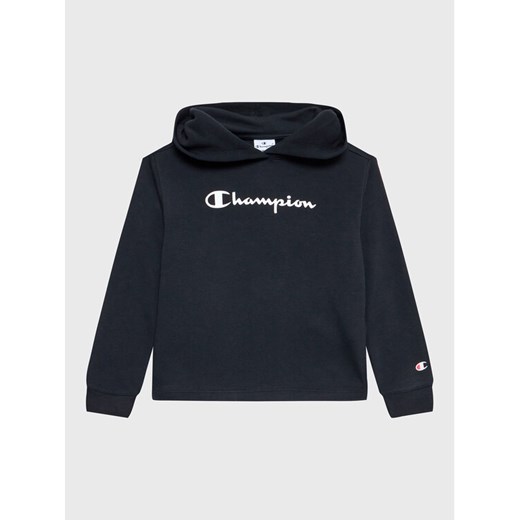 Champion Bluza 404601 Czarny Custom Fit ze sklepu MODIVO w kategorii Bluzy chłopięce - zdjęcie 182717268