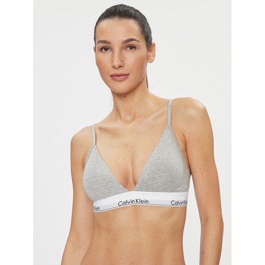 Calvin Klein Underwear Biustonosz braletka 000QF5650E Szary ze sklepu MODIVO w kategorii Biustonosze - zdjęcie 182717286