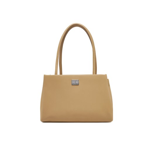 Tommy Jeans Torebka Tjw American Cool Med Tote AW0AW17297 Beżowy ze sklepu MODIVO w kategorii Torebki damskie - zdjęcie 182717295