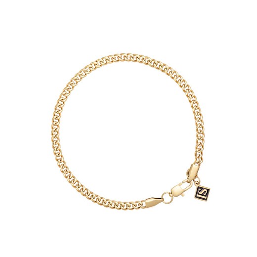 ICED STUFF Bransoletka Miami Cuban Link Złoty ze sklepu MODIVO w kategorii Bransolety - zdjęcie 182717305
