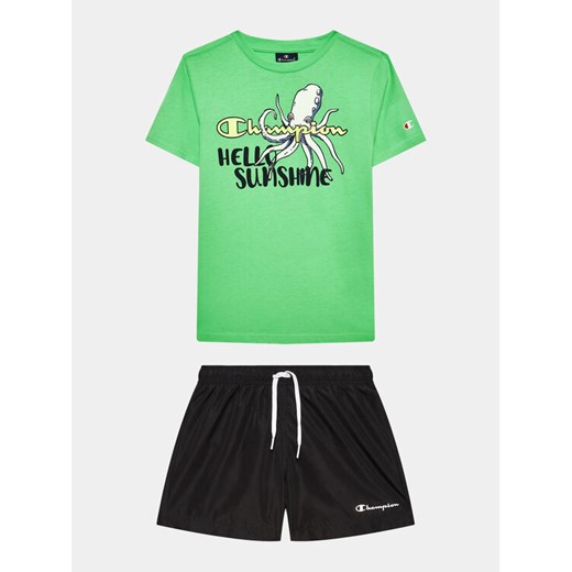 Champion Komplet t-shirt i spodenki 306392 Granatowy Regular Fit Champion XL MODIVO