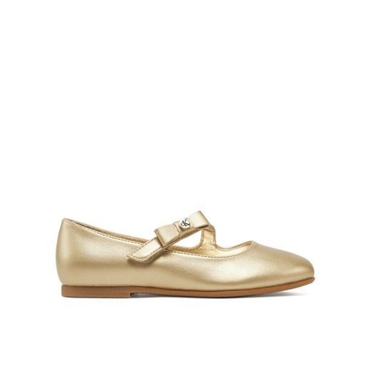 Calvin Klein Jeans Baleriny Ballerina V4A3-83042-1322 M Złoty ze sklepu MODIVO w kategorii Balerinki dziecięce - zdjęcie 182717537