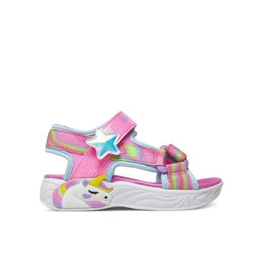 Skechers Sandały Unicorn Dreams Sandal-Dreamy Unicorns 303107L/PKMT Różowy ze sklepu MODIVO w kategorii Sandały dziecięce - zdjęcie 182717539