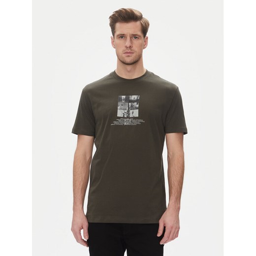 Armani Exchange T-Shirt XM000565 AF10356 U8120 Czarny Regular Fit ze sklepu MODIVO w kategorii T-shirty męskie - zdjęcie 182717568