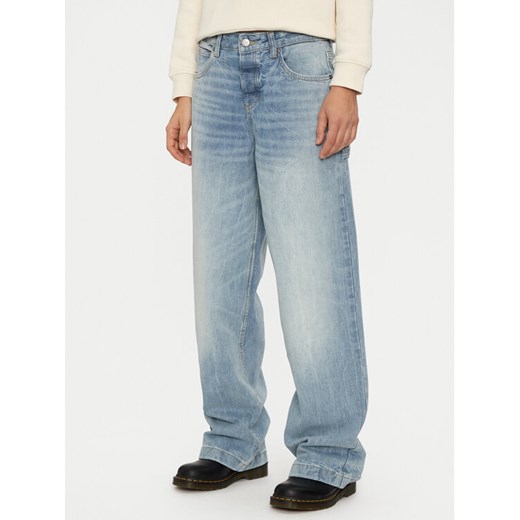 Lee Jeansy Carpenter 112355208 Niebieski Loose Fit ze sklepu MODIVO w kategorii Jeansy damskie - zdjęcie 182717597