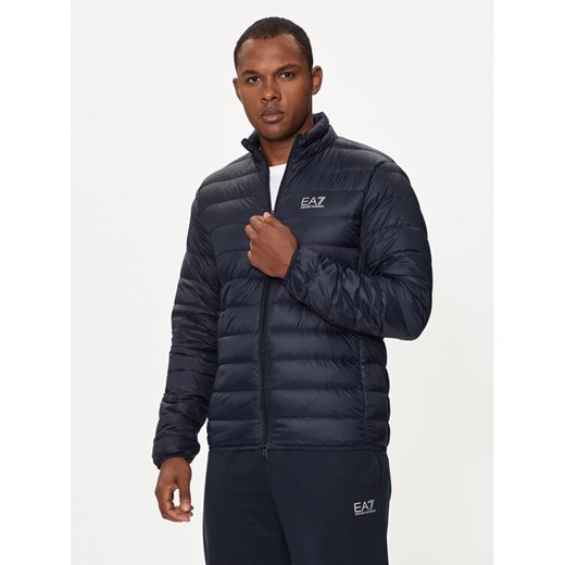 EA7 Emporio Armani Kurtka puchowa 8NPB23 PNGPZ 1562 Granatowy Regular Fit ze sklepu MODIVO w kategorii Kurtki męskie - zdjęcie 182717598