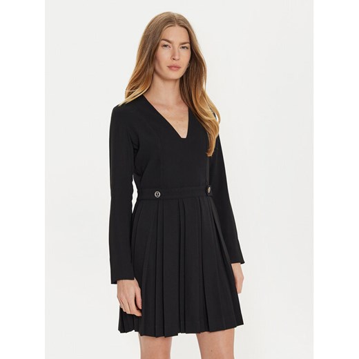 TWINSET Sukienka codzienna 242TT2171 Czarny Loose Fit ze sklepu MODIVO w kategorii Sukienki - zdjęcie 182717599