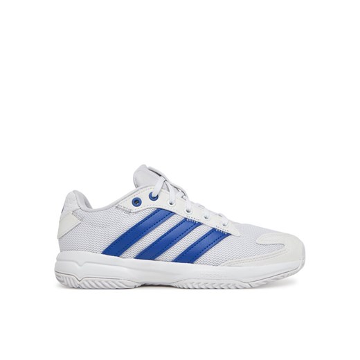 adidas Buty halowe Stabil Indoor JR0745 Biały ze sklepu MODIVO w kategorii Buty sportowe dziecięce - zdjęcie 182717646