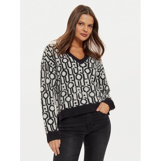 Liu Jo Sweter WF4436 MA30P Biały Regular Fit ze sklepu MODIVO w kategorii Swetry damskie - zdjęcie 182717717