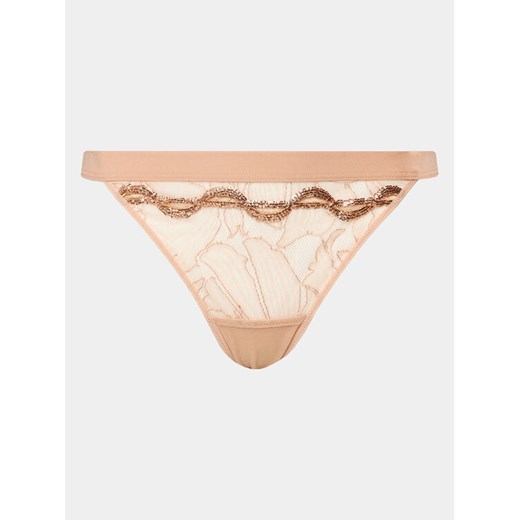 Chantelle X Stringi Xtravagant C06GG5 Beżowy ze sklepu MODIVO w kategorii Majtki damskie - zdjęcie 182717767