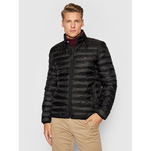 Tommy Hilfiger Kurtka przejściowa Core Circular MW0MW18763 Czarny Regular Fit ze sklepu MODIVO w kategorii Kurtki męskie - zdjęcie 182717769