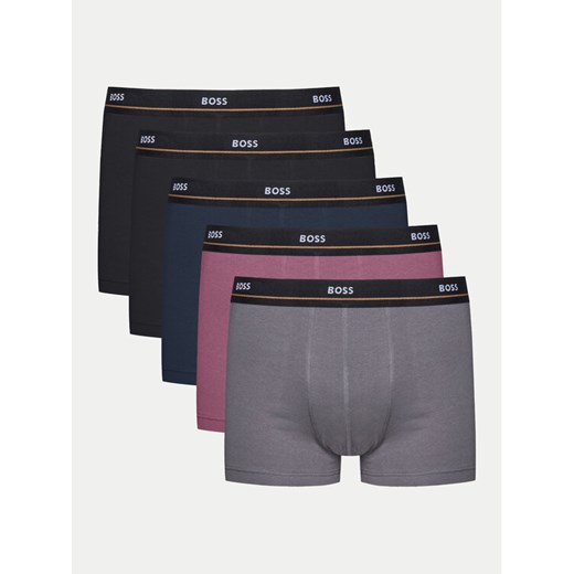 BOSS Komplet 5 par bokserek Essential 50531660 Kolorowy ze sklepu MODIVO w kategorii Majtki męskie - zdjęcie 182717775