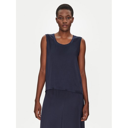 ViCOLO Bluzka TD0006 Granatowy Relaxed Fit ze sklepu MODIVO w kategorii Bluzki damskie - zdjęcie 182717839