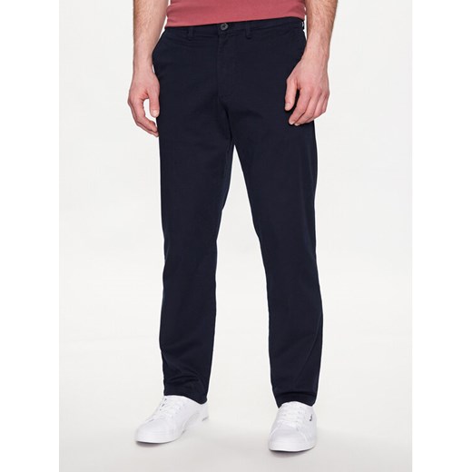 Selected Homme Chinosy 16087665 Granatowy Straight Fit ze sklepu MODIVO w kategorii Spodnie męskie - zdjęcie 182717866
