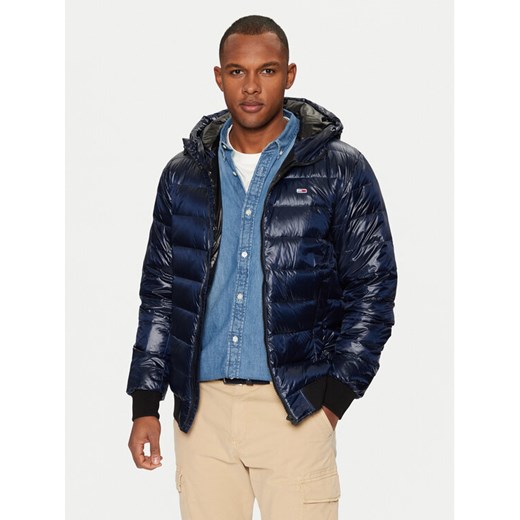 Tommy Jeans Kurtka przejściowa DM0DM20659 Granatowy Regular Fit ze sklepu MODIVO w kategorii Kurtki męskie - zdjęcie 182718007