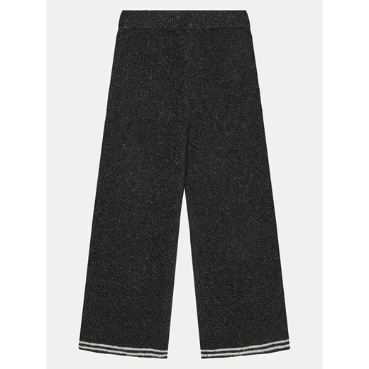 United Colors Of Benetton Spodnie dzianinowe 1EWBCF009 Czarny Regular Fit ze sklepu MODIVO w kategorii Spodnie dziewczęce - zdjęcie 182718008