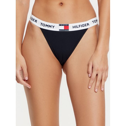 Tommy Hilfiger Figi klasyczne UW0UW05622 Granatowy ze sklepu MODIVO w kategorii Majtki damskie - zdjęcie 182718029