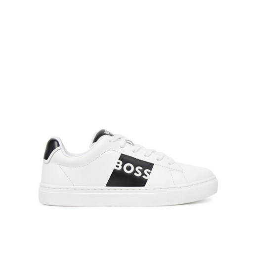 BOSS Sneakersy J51650 M Biały ze sklepu MODIVO w kategorii Buty sportowe dziecięce - zdjęcie 182718087