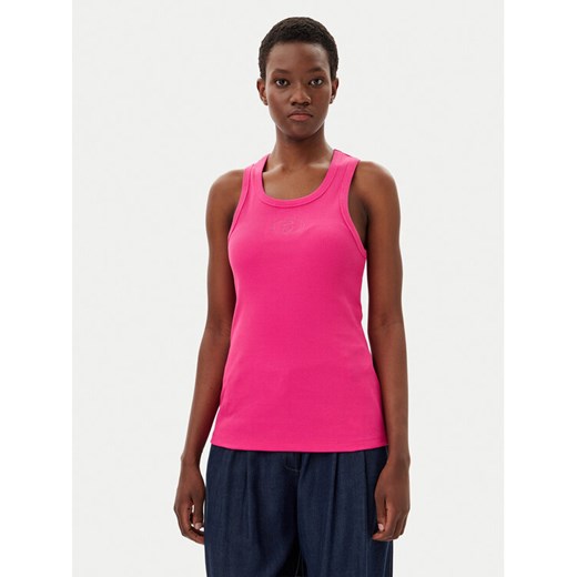 Liu Jo Top WA5367 J0295 Różowy Regular Fit ze sklepu MODIVO w kategorii Bluzki damskie - zdjęcie 182718109