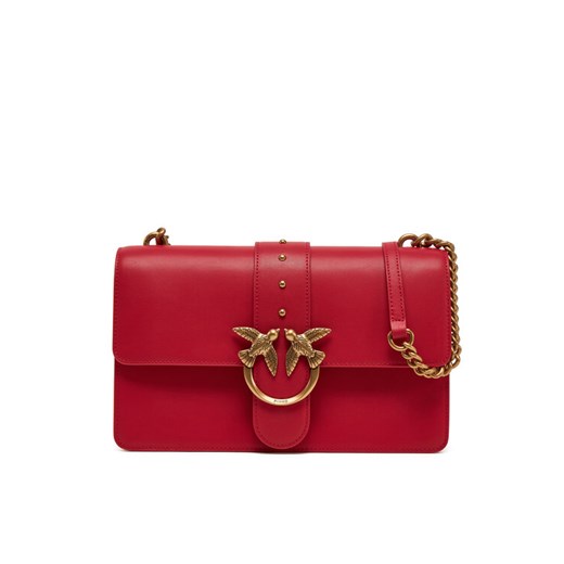 PINKO Torebka Love One Classic Cl PE 25 PCPL 100053 A0F1 Czerwony ze sklepu MODIVO w kategorii Listonoszki - zdjęcie 182718119