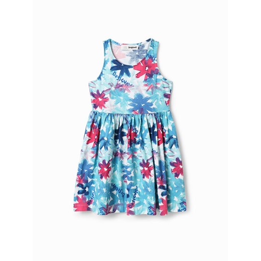 Desigual Sukienka codzienna 23SGVK02 Niebieski Regular Fit ze sklepu MODIVO w kategorii Sukienki dziewczęce - zdjęcie 182718179