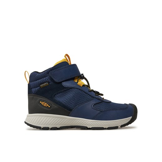 Keen Trekkingi Skua Mid Wp 1029543 Granatowy ze sklepu MODIVO w kategorii Buty trekkingowe dziecięce - zdjęcie 182718206