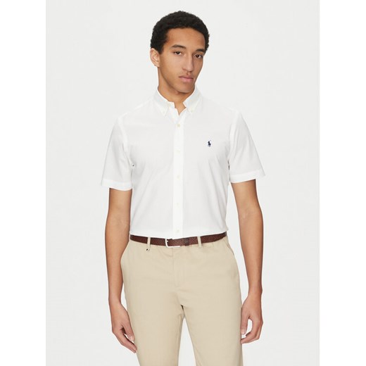 Polo Ralph Lauren Koszula 710945315001 Biały Custom Fit ze sklepu MODIVO w kategorii Koszule męskie - zdjęcie 182718236