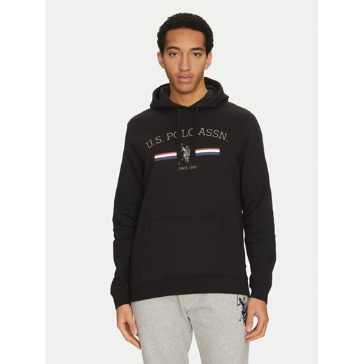 U.S. Polo Assn. Bluza MUP1068 Czarny Regular Fit ze sklepu MODIVO w kategorii Bluzy męskie - zdjęcie 182718299