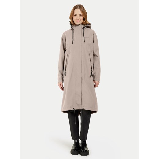 Didriksons Parka Astrid 505628 Beżowy Relaxed Fit ze sklepu MODIVO w kategorii Parki damskie - zdjęcie 182718317