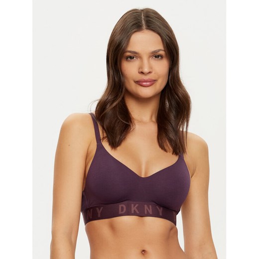 DKNY Biustonosz push-up DK4518 Fioletowy S MODIVO