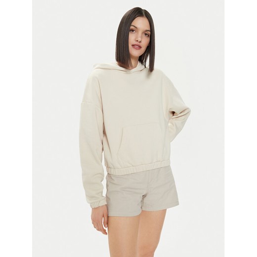 4F Bluza 4FWSS24TSWSF1057 Écru Regular Fit ze sklepu MODIVO w kategorii Bluzy damskie - zdjęcie 182718339