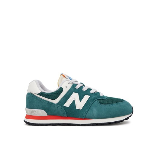 New Balance Sneakersy GC574VPG Zielony ze sklepu MODIVO w kategorii Buty sportowe dziecięce - zdjęcie 182718358
