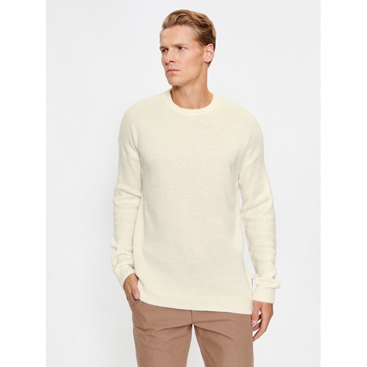 Only & Sons Sweter 22024567 Écru Regular Fit ze sklepu MODIVO w kategorii Swetry męskie - zdjęcie 182718379