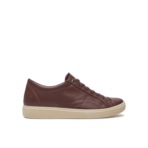 ECCO Sneakersy Classic Sneaker W 21861301474 Brązowy ze sklepu MODIVO w kategorii Buty sportowe damskie - zdjęcie 182718388