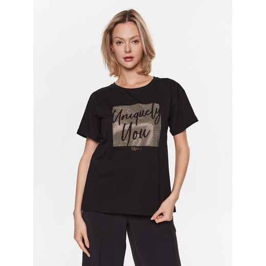 Liu Jo T-Shirt WA3277 JS923 Czarny Relaxed Fit Liu Jo S MODIVO