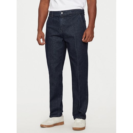 United Colors Of Benetton Jeansy 4WTYUE01M Granatowy Slim Fit ze sklepu MODIVO w kategorii Jeansy męskie - zdjęcie 182718447