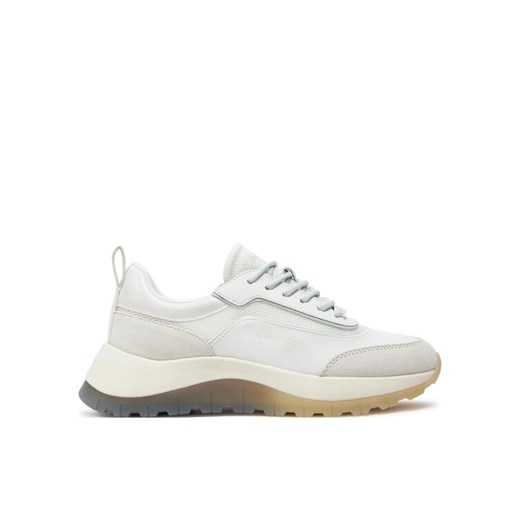 Calvin Klein Sneakersy Runner Lace Up Mesh Mix HW0HW01905 Biały Calvin Klein 40 MODIVO