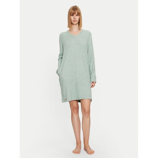 Selmark Koszula nocna Espiga P6463 Zielony Regular Fit ze sklepu MODIVO w kategorii Koszule nocne - zdjęcie 182718515