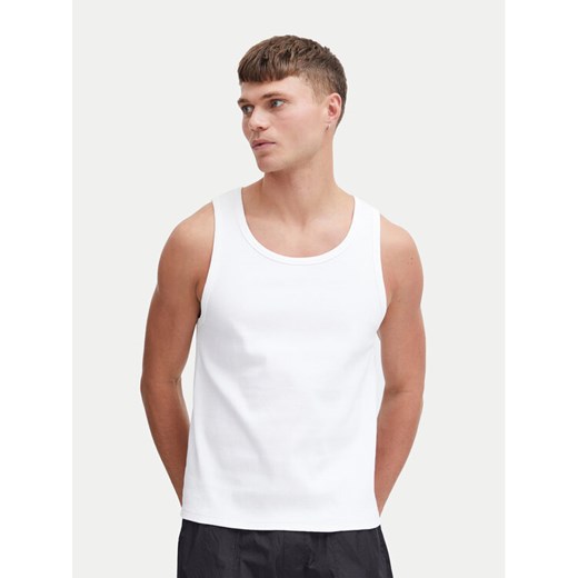 Solid Tank top 21108248 Biały Regular Fit ze sklepu MODIVO w kategorii T-shirty męskie - zdjęcie 182718518