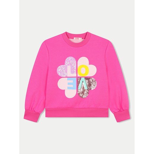 Billieblush Bluza U20473 Różowy Regular Fit ze sklepu MODIVO w kategorii Bluzy dziewczęce - zdjęcie 182718526