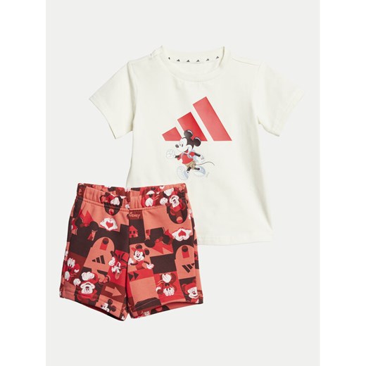 adidas Komplet t-shirt i spodenki Disney Mickey Mouse JF3625 Kolorowy Regular Fit ze sklepu MODIVO w kategorii Odzież dla niemowląt - zdjęcie 182718529